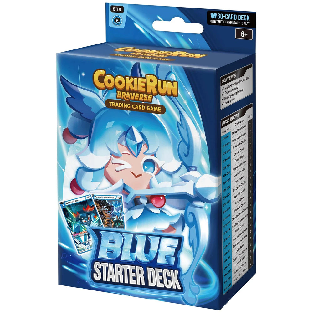 CookieRun: Braverse Trading Card Game - Starter Deck Blue