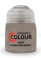 Citadel Paint: BASE: RUNELORD BRASS (12ML)