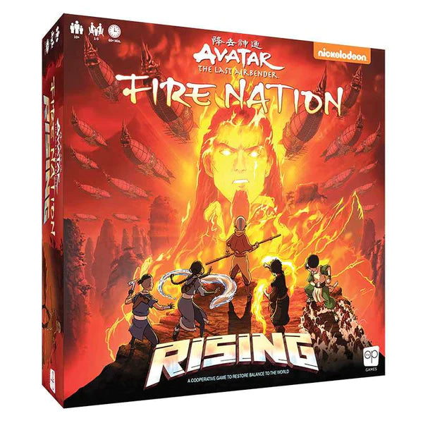 Avatar : The Last Airbender - Fire Nation Rising - Board Game