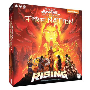 Avatar : The Last Airbender - Fire Nation Rising - Board Game