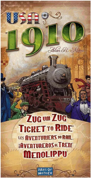  Ticket to Ride: USA 1910 - Board Game