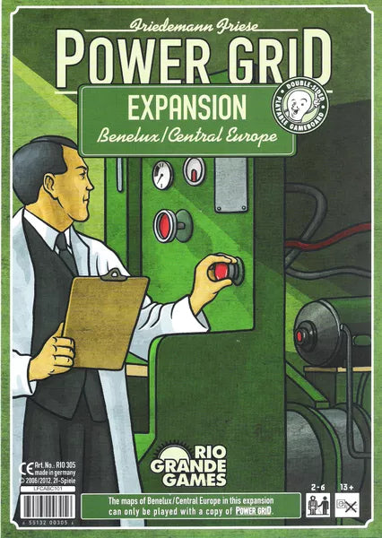 Power Grid: Benelux/Central Europe - Board Game Expansion