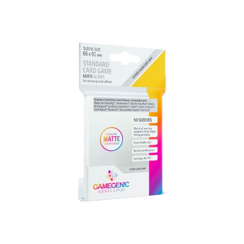 Gamegenic Matte Sleeves: Standard Card Game